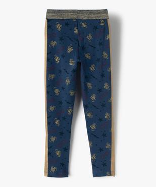 Leggings fille imprimé avec bandes pailletées sur les côtés – Harry Potter vue3 - HARRY POTTER - GEMO