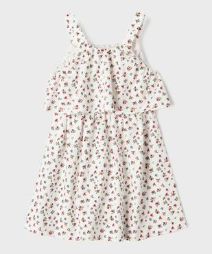 Robe courte à bretelles effet 2-en-1 fille vue3 - GEMO 4G FILLE - GEMO