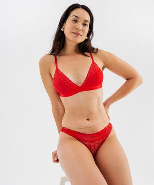 String en dentelle femme vue4 - GEMO(HOMWR FEM) - GEMO