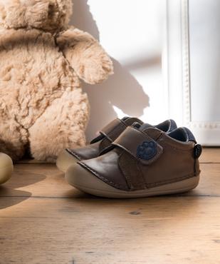 Chaussures de parc à motif ourson bébé garçon - Alma vue7 - ALMA - GEMO