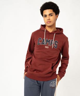 Sweat à capuche en molleton doux homme - Camps United vue1 - CAMPS - GEMO