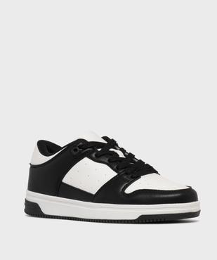 Baskets bicolores à lacets femme - Camps United vue2 - CAMPS - GEMO