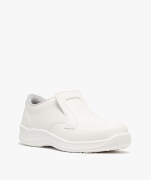 Chaussures de sécurité femme unies à enfiler vue2 - GEMO (EQUIPT) - GEMO