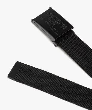 Ceinture sangle avec boucle en métal gravé garçon vue2 - GEMO (JUNIOR) - GEMO
