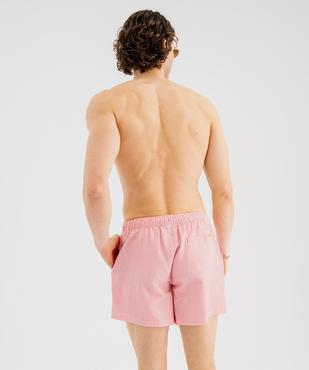 Short de bain rayé à taille élastiqué homme - LuluCastagnette vue3 - LULU CASTAGNETTE GEMO FOR GOOD - GEMO