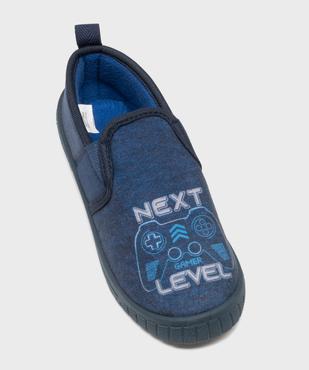 Chaussons imprimé gaming garçon vue5 - GEMO (ENFANT) - GEMO