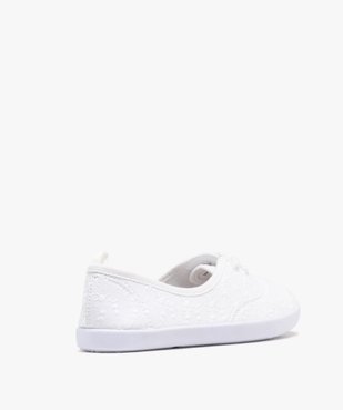 Ballerines en toile avec lacets cordelette femme - Valentina Baldano vue10 - VALENTINA BALDA - GEMO