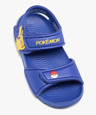 Sandales de plage garçon à brides scratch - Pokémon vue5 - POKEMON - GEMO