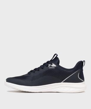 Baskets basses de running ultra légères homme vue3 - 5 MILES - GEMO