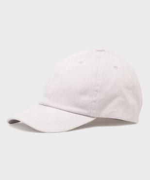 Casquette unie en coton fille vue1 - GEMO 4G FILLE - GEMO