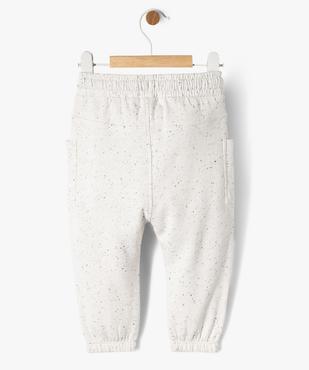 Pantalon en maille intérieur molletonné bébé garçon - LuluCastagnette vue3 - LULUCASTAGNETTE - GEMO