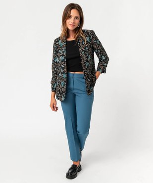 Veste à manches ¾ froncées femme vue5 - GEMO(FEMME PAP) - GEMO