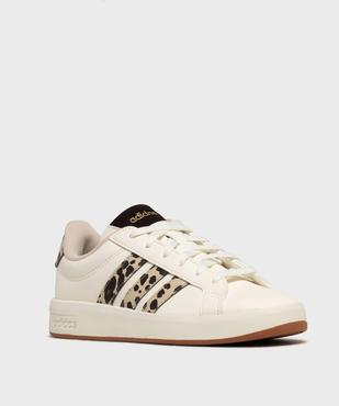 Baskets Grand Court 3.0 femme - Adidas vue2 - ADIDAS - GEMO