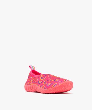 Chaussures aquatiques souples et légères fille vue2 - GEMO (PLAGE) - GEMO