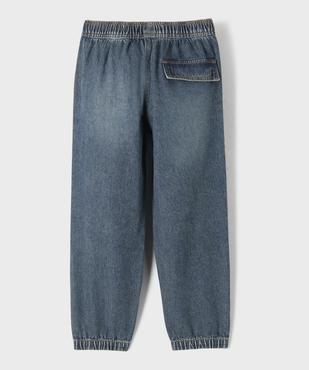 Jean parachute à taille élastiquée garçon vue3 - GEMO (ENFANT) - GEMO