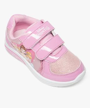 Baskets à scratch avec semelle lumineuse - Princesses Disney vue5 - DISNEY PRINCESS - GEMO