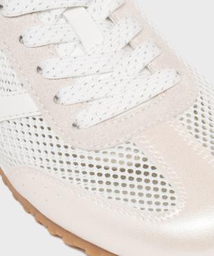 Baskets basses en toile ajourée femme - Camps United vue6 - CAMPS - GEMO