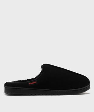 Chaussons mules unis avec doublure chaude homme - Isotoner vue1 - ISOTONER - GEMO