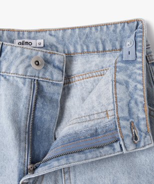 Short en jean multi-poches fille vue2 - GEMO 4G FILLE - GEMO