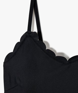 Haut de maillot de bain fille forme brassière vue2 - GEMO (JUNIOR) - GEMO
