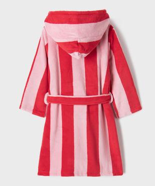 Robe de chambre polaire fille vue3 - GEMO (ENFANT) - GEMO