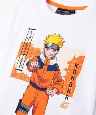 Tee-shirt à manches courtes à motif manga garçon - Naruto vue3 - NARUTO - GEMO
