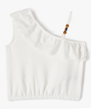 Blouse fluide asymétrique fille vue1 - GEMO (ENFANT) - GEMO