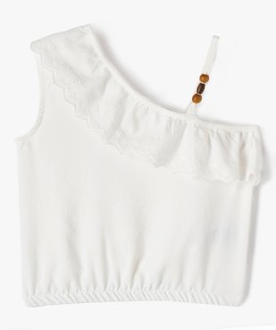 Blouse fluide asymétrique fille vue1 - GEMO (ENFANT) - GEMO