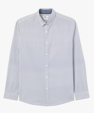 Chemise homme à micro motifs vue4 - GEMO (HOMME) - GEMO