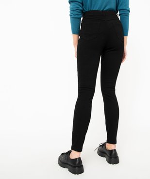 Jegging taille haute uni femme vue3 - GEMO 4G FEMME - GEMO