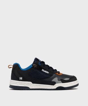 Baskets basses à lacets et zip garçon - Hobiz vue1 - HOBIZ - GEMO