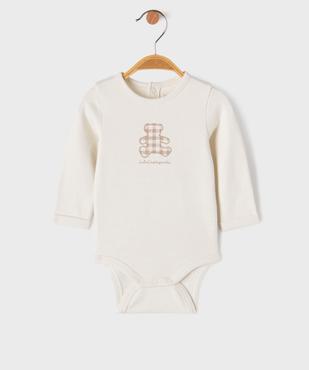 Ensemble bébé garçon : salopette en jean et body - LuluCastagnette vue4 - LULUCASTAGNETTE - GEMO