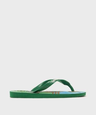 Tongs imprimés Minecraft garçon - Havainas vue2 - HAVAIANAS - GEMO