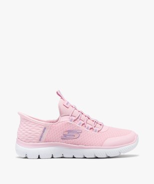 Baskets fille en mesh et à enfiler Slip ins Summits - Skechers vue1 - SKECHERS - GEMO
