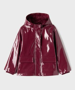 Imperméable à capuche doublé fille vue1 - GEMO (ENFANT) - GEMO