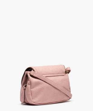 Sac femme à rabat aimanté et volume ajustable vue2 - GEMO (ACCESS) - GEMO