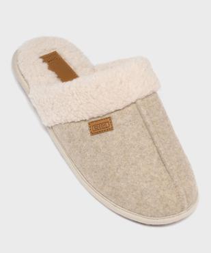 Chaussons mules fourrés cosy femme - DIM vue5 - DIM - GEMO