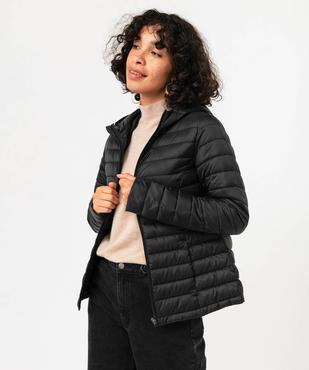 Doudoune à capuche rembourrage fin femme vue1 - GEMO 4G FEMME - GEMO