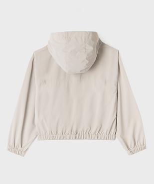 Blouson imperméable à capuche fille  vue3 - GEMO (JUNIOR) - GEMO