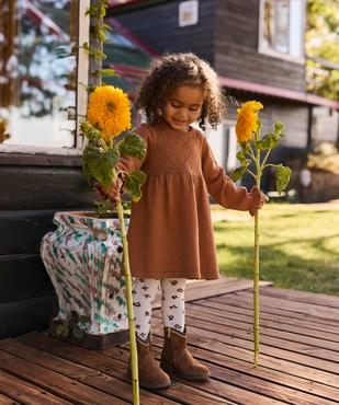 Robe en maille bébé fille - LuluCastagnette vue4 - LULUCASTAGNETTE - GEMO