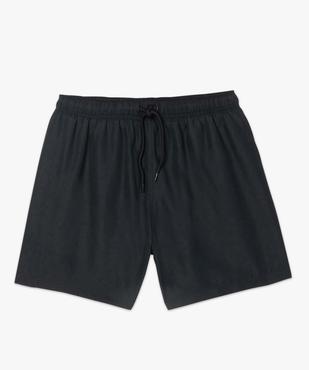 Short de bain homme uni vue4 - GEMO 4G HOMME - GEMO