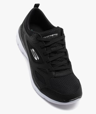 Baskets femme running dessus en mesh uni - Skechers vue5 - SKECHERS - GEMO