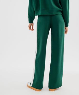 Pantalon de jogging en maille sport extensible femme vue3 - GEMO(FEMME PAP) - GEMO