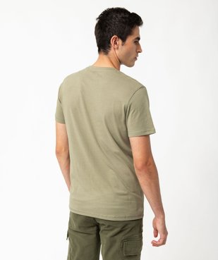 Tee-shirt manches courtes imprimé homme - Roadsign vue3 - ROADSIGN D - GEMO