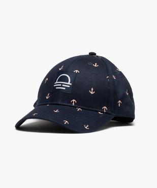 Casquette homme à motifs ancres marines vue1 - GEMO (ACCESS) - GEMO