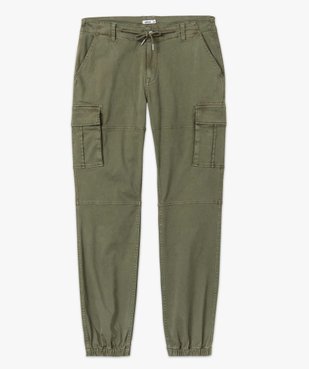 Pantalon cargo coupe Straight homme vue4 - GEMO 4G HOMME - GEMO