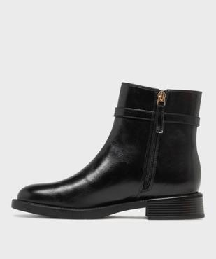 Boots style Chelsea à boucle femme - FOLLOW ME vue3 - FOLLOW ME - GEMO