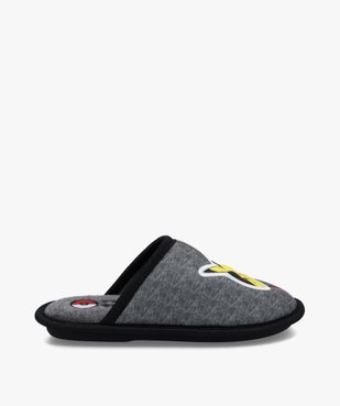 Chaussons garçon mules en jersey Pikachu - Pokémon vue1 - POKEMON - GEMO