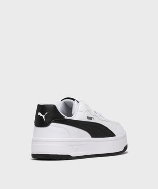 Basket basses à lacets et épaisse semelle  Court Lally Skye femme - Puma vue4 - PUMA - GEMO