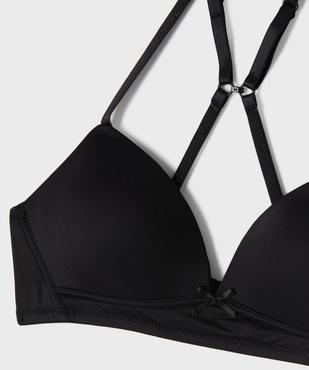 Soutien-gorge avec bonnets paddés et bretelles multipositions fille vue2 - GEMO (JUNIOR) - GEMO